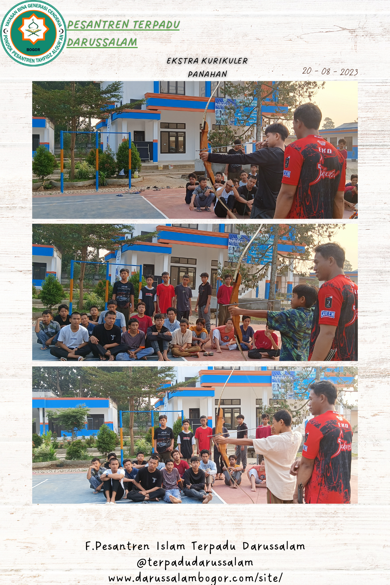Eksrta Kurikuler Santri Terpadu Darussalam